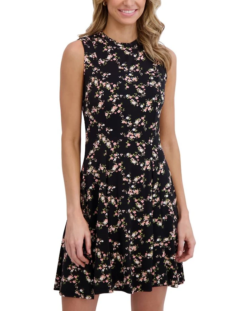 Sleeveless Jersey Mini Dress
