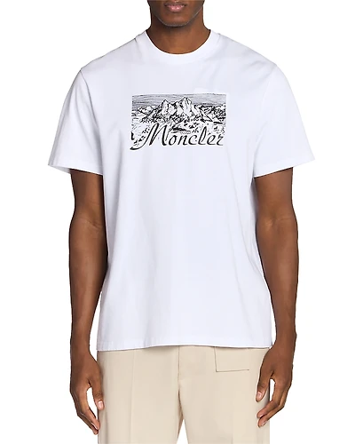 Moncler Short Sleeve Graphic Tee