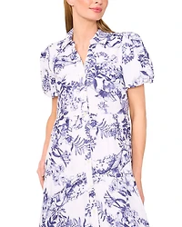 Tiered Shirtdress