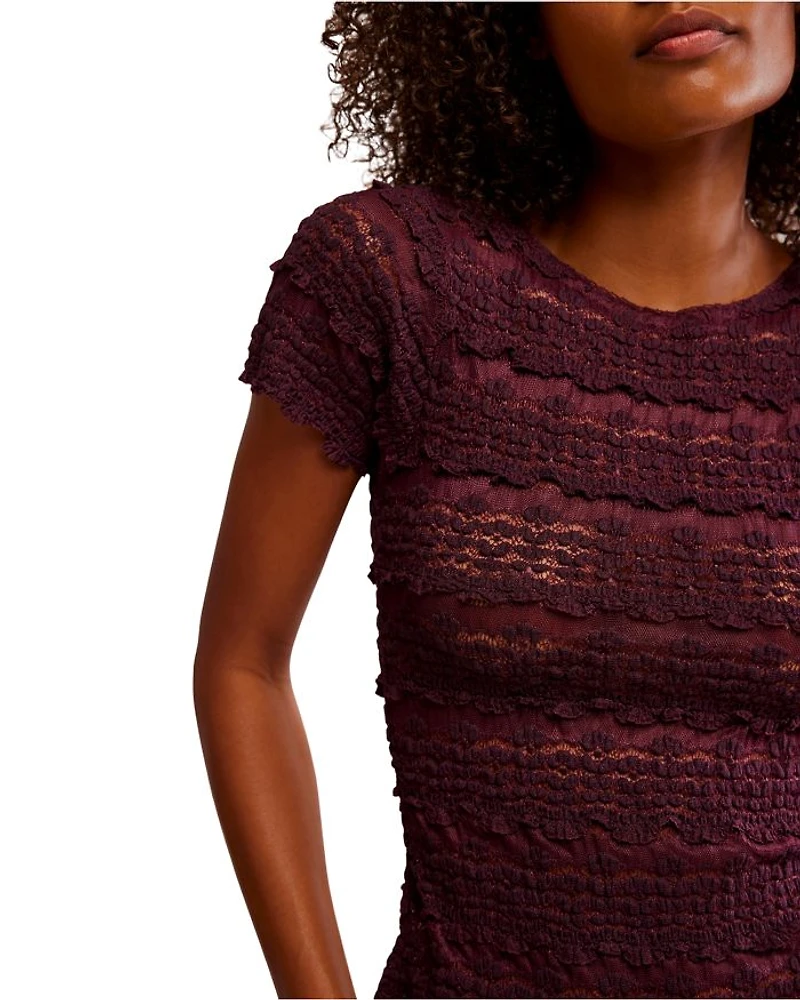 Angelina Lace Tee