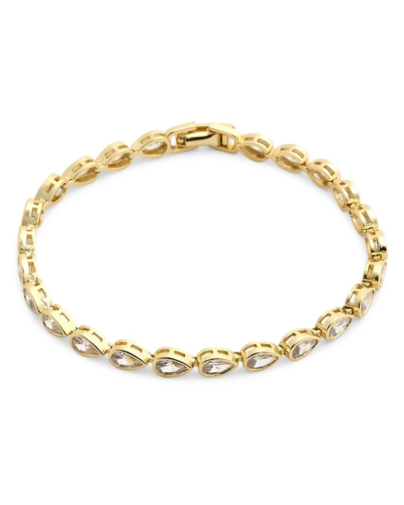 Pear Tennis Bracelet