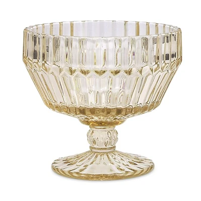 Archie Ginger Gold Footed Dessert Bowl, Set of 6