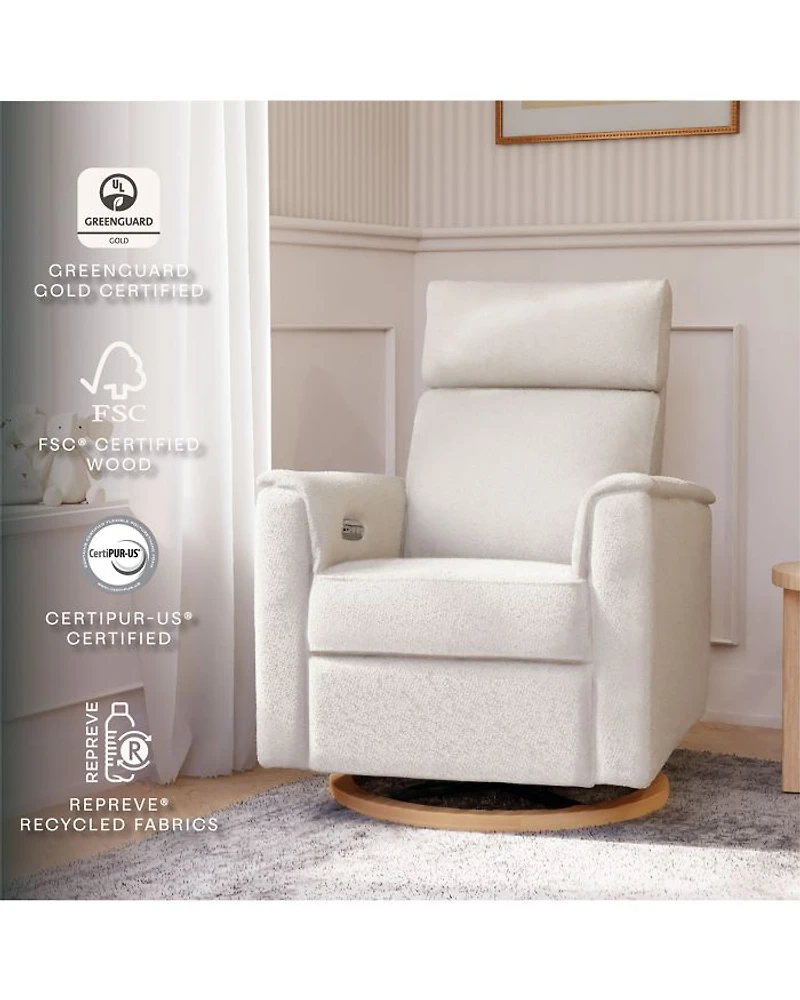 Willa Plus Power Glider Recliner With Power Headrest