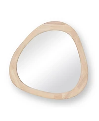 Tov Furniture Klaryss Wood Triangular Mirror