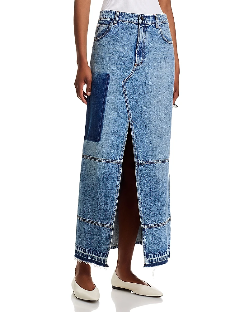 Co Denim Maxi Skirt