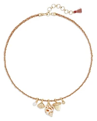 Oleana Charm Necklace, 16"-18"