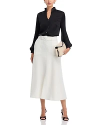 Pleat Sleeve Shirt