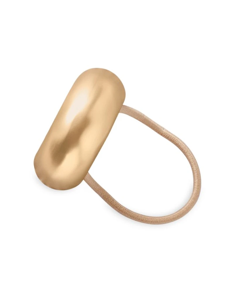 Brilliant Cuff Arched Metal Hair Tie