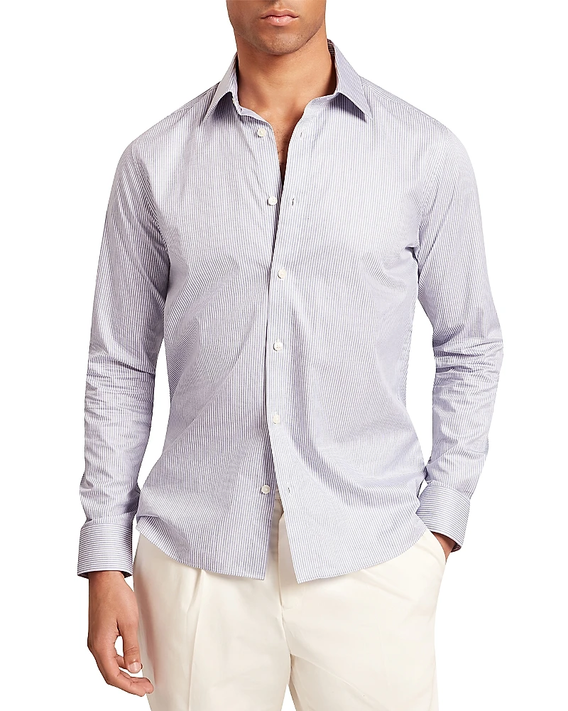 Ted Baker Arbery Fine Pinstripe Cotton Shirt