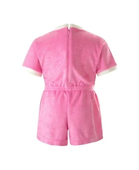 Girls' Bow Towelling Playsuit - Little Kid, Big Kid