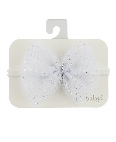 oh baby! Girls' Glinda Bow Headband - Baby
