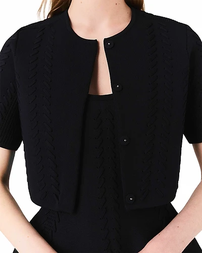 Maje Cropped Cardigan