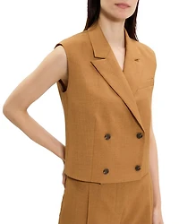 Peak Double Breasted Vest