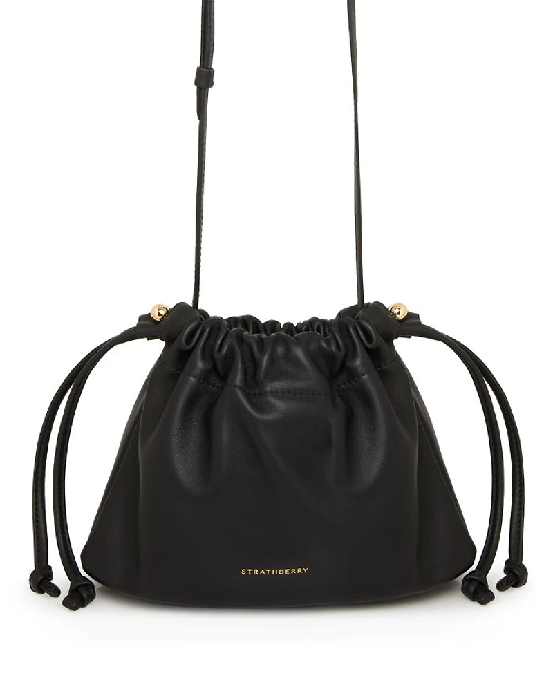 Charlotte Drawstring Soft Nappa Crossbody