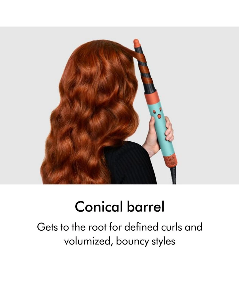 Airwrap i.d.  Straight+Wavy | Ceramic Patina/Topaz