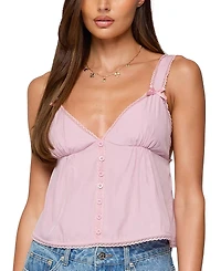 Edikted Andea Babydoll Tank Top