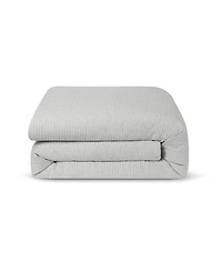 Stripe Linen Blend Duvet Cover, Twin