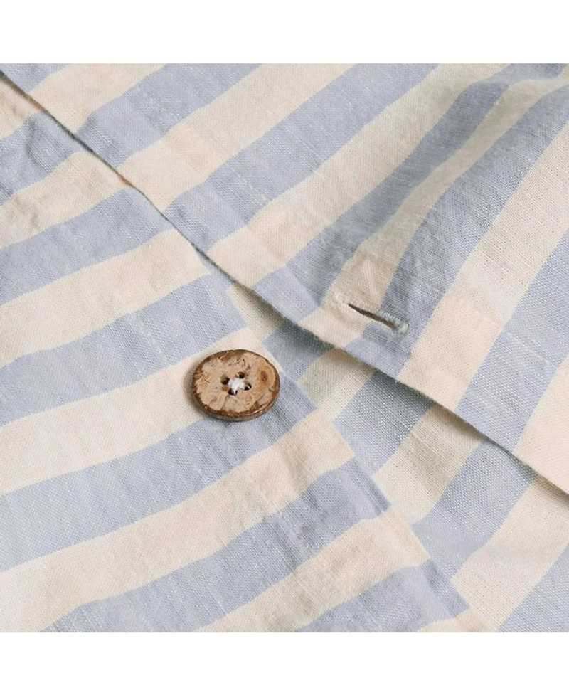 Pembroke Stripe Linen Duvet Cover