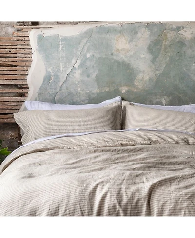 Stripe Linen Duvet Cover