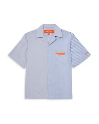 Short Sleeve Poplin Camp Shirt