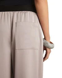 Elsie Satin Wide Leg Trousers