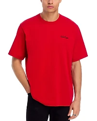Helmut Lang Relaxed Fit Graphic Logo Tee