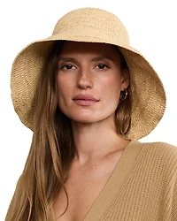 Jenni Kayne Crocheted Raffia Sun Hat