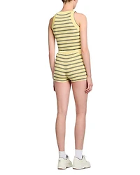 Striped Knit Shorts