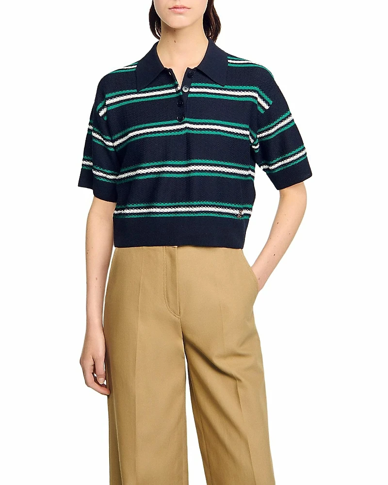 Sandro Polo Neck Sweater