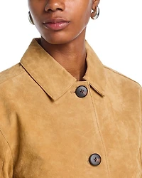 Suede Cropped Jacket