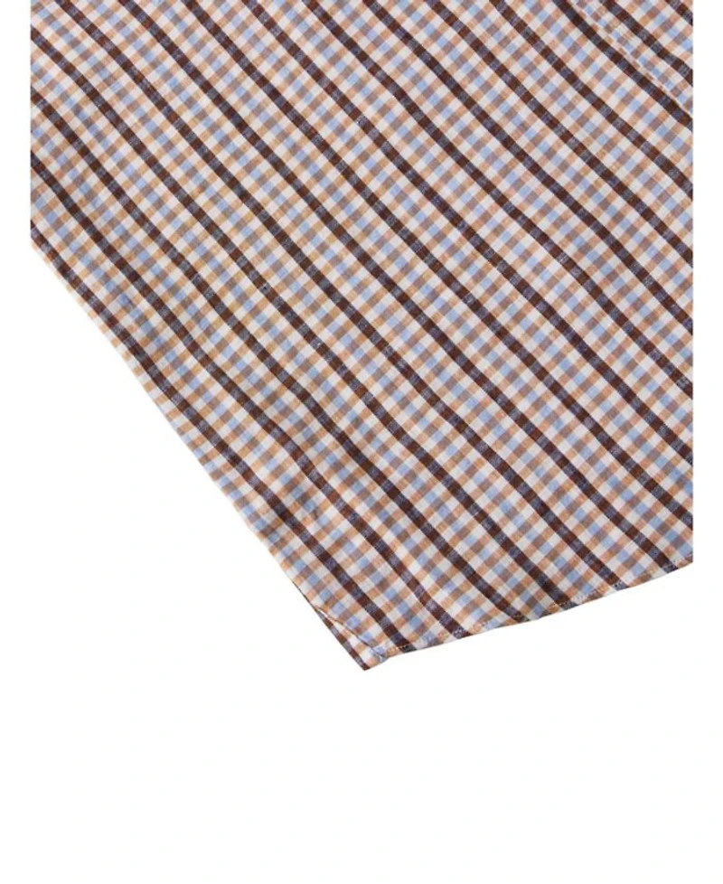 Morgan Multi Check Linen Shirt