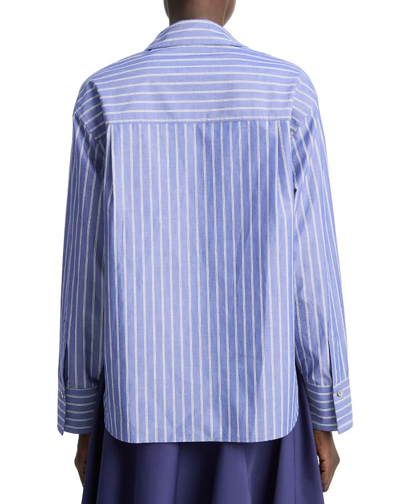 Relaxed Long Sleeve Popover Shirt