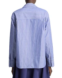 Relaxed Long Sleeve Popover Shirt