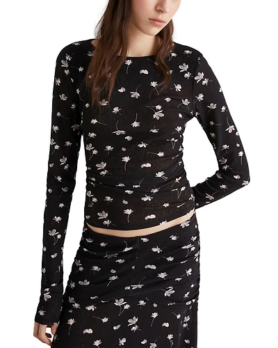 Sigma Ruched Long Sleeve Top