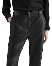 Teodora Faux Leather Pants
