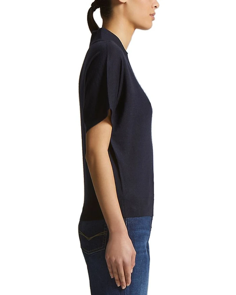Cashmere & Silk Polo