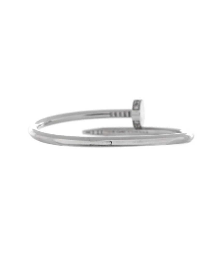 Classic Juste un Clou Bracelet 18K White Gold with Diamonds