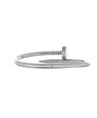 Classic Juste un Clou Bracelet 18K White Gold with Diamonds