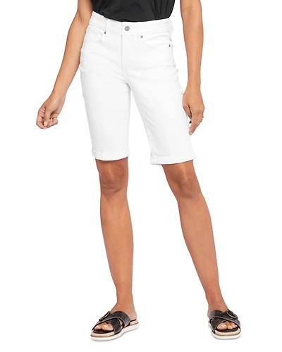Briella Denim Shorts Optic White