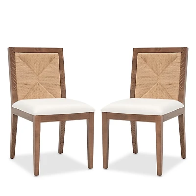 Safavieh Emilio Woven Dining Chairs, Set of 2