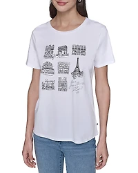 Karl Lagerfeld Paris Paris Streets Tee