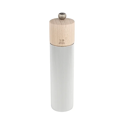 Peugeot Line Salt Mill, Natural Aluminum & Beechwood, 9