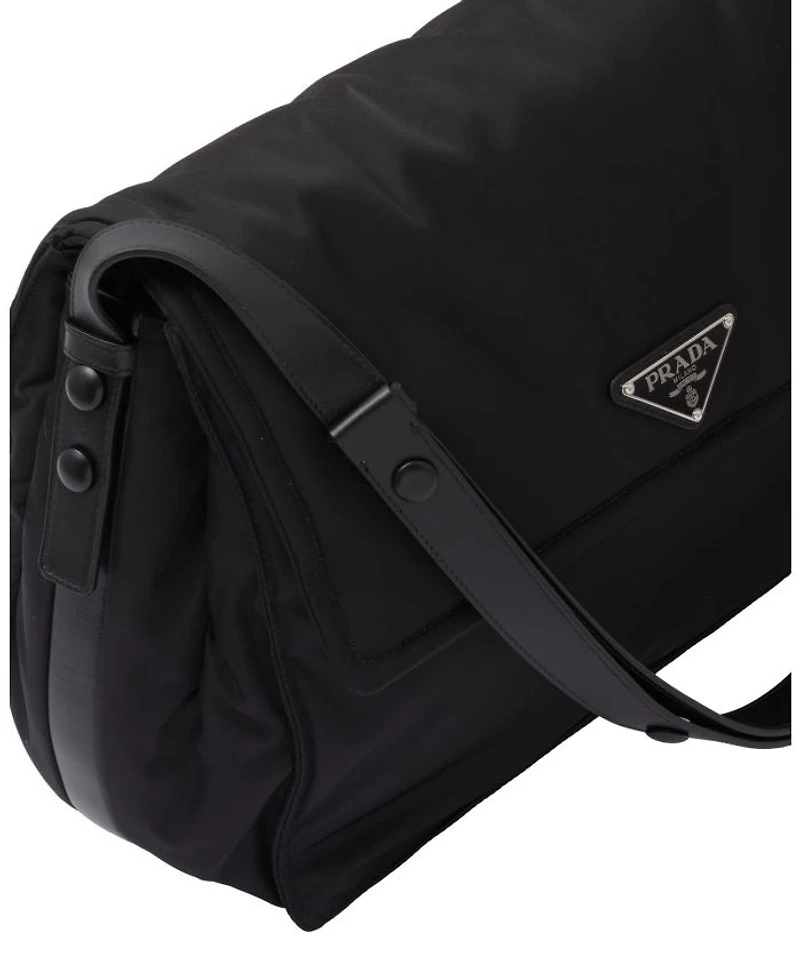 Traveller Re-Nylon Large Padded Shoulder Bag