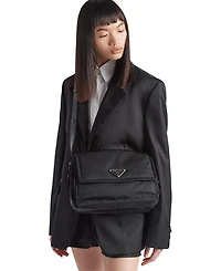 Traveller Medium Padded Re-Nylon Bag