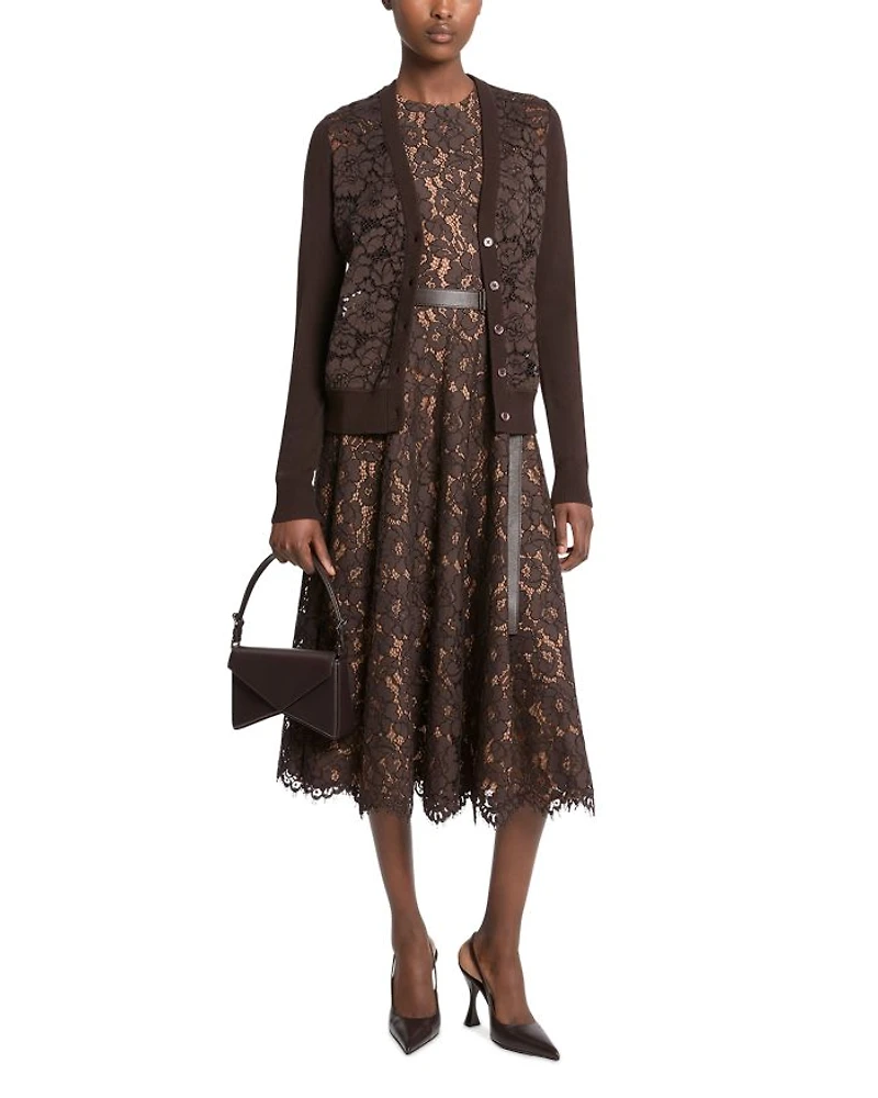 Lace Front Cardigan