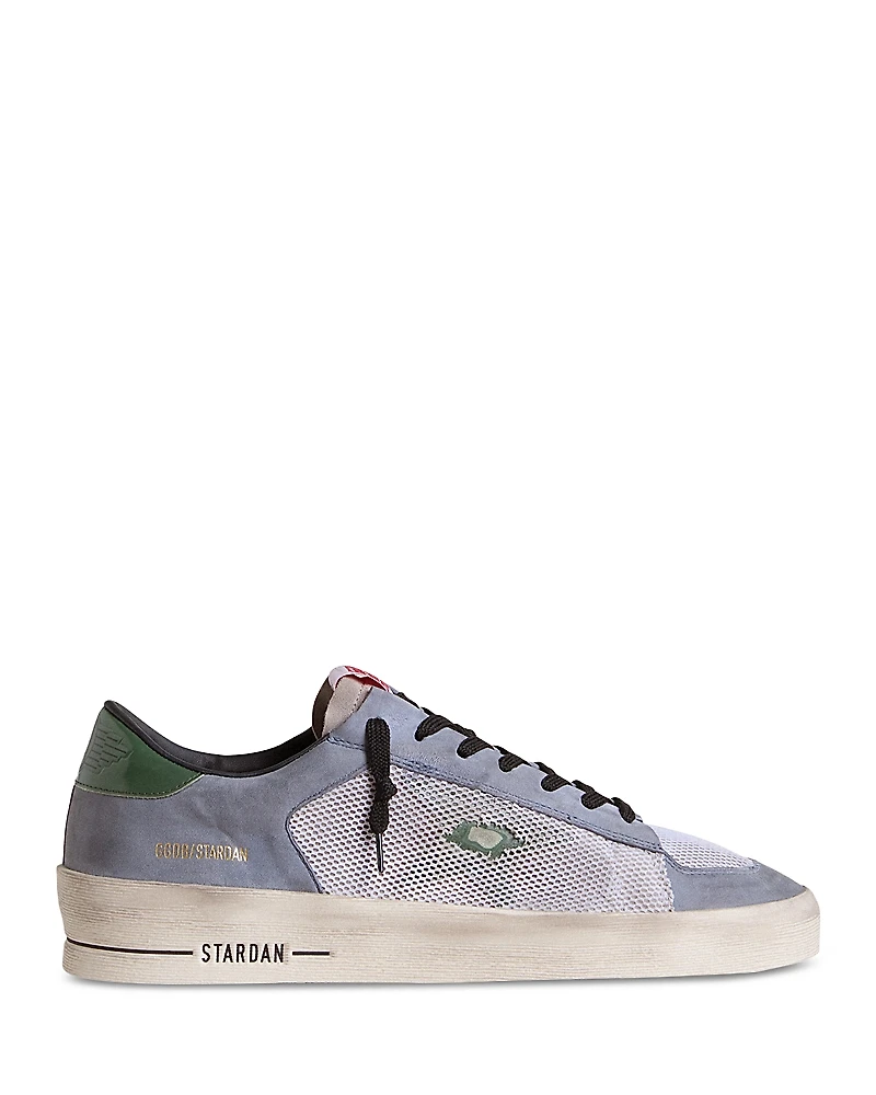 Golden Goose Men's Stardan Suede & Mesh Low Top Sneakers
