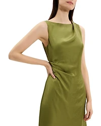 Shoulder Drape Dress