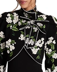Addison Embroidered Cropped Jacket