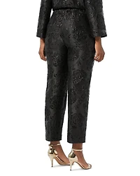 Demetra Floral Jacquard Pants