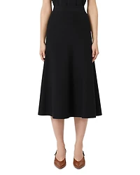 Flare Hem Knitted Skirt